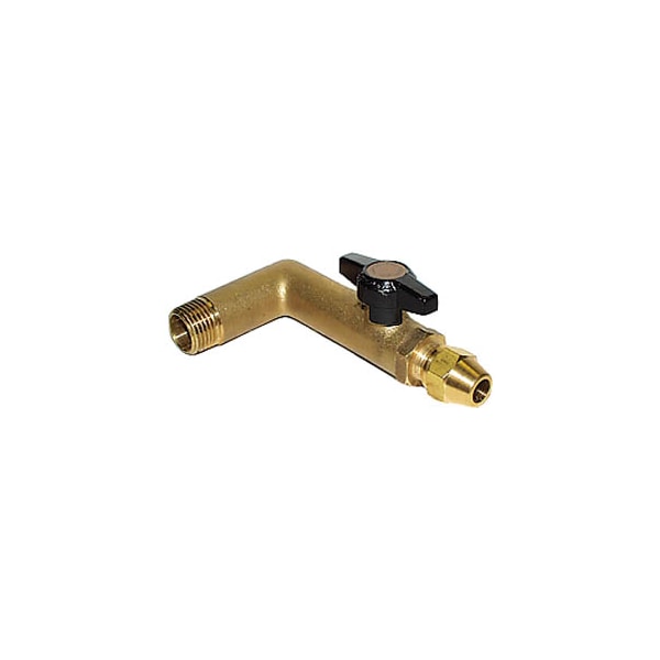 1/2 M X 3/8 FL T-566 1/4 TURN